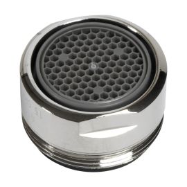 AMERICAN STANDARD 1.5 GPM MALE 5/16 27 UNS AERATOR FOR CERAMIX, SERIN AND WILLIAMSBURG LINES, BRUSHED NICKEL