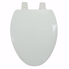 JONES STEPHENS, U300-V00, PREMIUM MOLDED WOOD ELONGATED SEAT FOR VORTENS TOILETS, WHITE