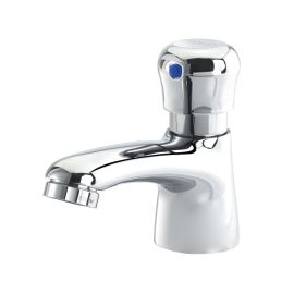 KROWNE, 14-560L, 2.2 GPM ROYAL SERIES SINGLE HOLE DECK MOUNTED METERING LAVATORY FAUCET