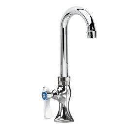 KROWNE, 16-115L, SILVER SERIES SINGLE HOLE DECK MOUNT PANTRY FAUCET WITH 3-1/2" WIDE GOOSENECK SPOUT, CHROME