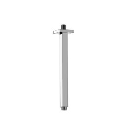 ISENBERG, 160.12CSABN, 12" CEILING SOLID BRASS WITH STANDARD 1/2" NPT CONNECTION MOUNT SHOWER ARM, BRUSHED NICKEL