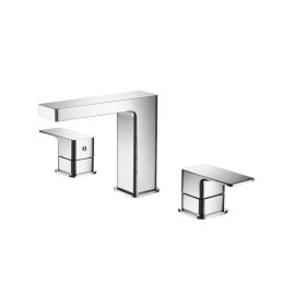 ISENBERG, 196.2000CP, 1.2 GPM THREE HOLE 8" WIDESPREAD TWO HANDLE BATHROOM FAUCET, CHROME