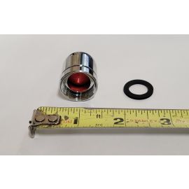 NEOPERL, 1094805, 2.2 GPM HONEYCOMB FEMALE AERATOR FOR CHICAGO FAUCET 13/16-24, CHROME