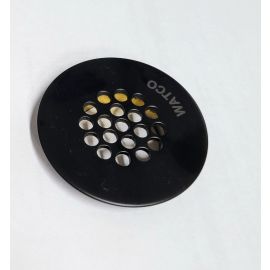 WATCO, 01057-WI IDEALLAV LAVATORY DRAIN BRASS REPLACEMENT GRID STRAINER, WROUGHT IRON