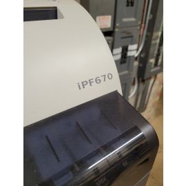 CANNON, IPF670, IMAGEPROGRAF -LARGE FORMAT PRINTER - USED SOLD FOR PARTS AS IS WITH EXTRA CARTRIDGES -LOCAL PICKUP ONLY