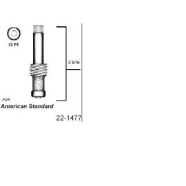 KISSLER, 22-1477, AMERICAN STANDARD (21883.02) DIVERTER STEM