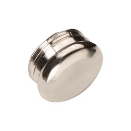 KROWNE, 22-505, ROYAL SERIES REPLACEMENT OVERFLOW CAP FOR TWIST ABD ROTARY WASTE DRAINS, NICKEL PLATED BRASS