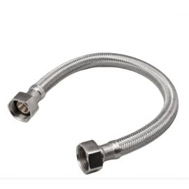 B&K, 496-220, 3/4" FIP x 3/4" FIP x 12" BRAIDED STAINLESS STEEL WATER HEATER CONNECTOR