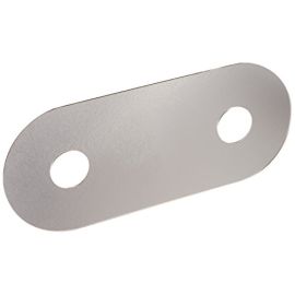 JONES STEPHENS, CU-200, 14" L X 6"W STANDARD SHOWER MIRROR ACRYLIC TWO-HANDLE COVER PLATE