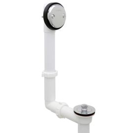 GERBER, G04155176, CLASSICS STANDARD TUB PVC DRAIN IN SHOE PVC WITH RETAINING RING, CHROME