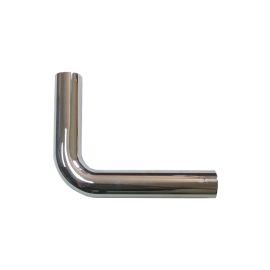 CSB, 442CP, 20 GAUGE 1 1/2" x 6" x 8" FLUSHOMETER ELBOW LESS NUTS AND WASHER, CHROME PLATED