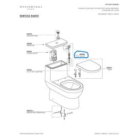 WATERWORKS, 998760, AXEL WATERCLOSET FILL VALVE