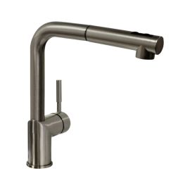 CONCINNITY, 500200-SNI, SAN SIMEON CONTEMPORARY PULL OUT SINGLE HANDLE KITCHEN FAUCET, Satin Nickel