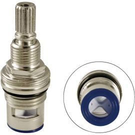 KINGSOT BRAS, ksrpl941CC, CERAMIC CARTRIDGE 3/8" X 16PT, POLISHED CHROME, COLD