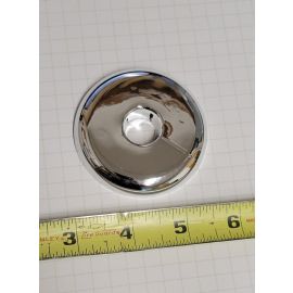 CSB, 5482CP, GENERIC 1/2"COPPER OR 5/8" OD PLASTIC SPLIT ESCUTCHEON, CHROME