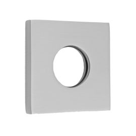 JACLO, 6007-SN, 2" x 2" SQUARE ESCUTCHEON, SATIN NICKEL