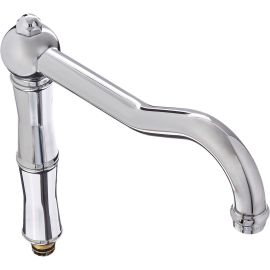 ROHL, C7446STN, 9" COUNTRY KITCHEN COLUMN SPOUT FOR THE A3608 AND A3608WS, SATIN NICKEL