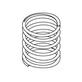 KOHLER, 10524201, SPRING FOR BOL ( K-11000 AND K-11010) CERAMIC FAUCETS