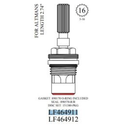 Walter LF464911, Altman"s (OLC3IW) .5" Lavatory Hot Ceramic Cartridge | NorthShoreFaucets.com