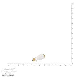 American Standard 60353-0990A A WILLIAMSBURG LEVER HANDLE IN WHITE AND POLISHED BRASS| NorthShoreFaucets.com