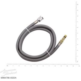 AMERICAN STANDARD, M964766-0020A, SPRAY HOSE FOR XAVIER FAUCET, CHROME