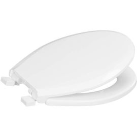 CENTOCO ROUND BOWL TOILET DELUXE RESIDENTIAL SAFETY-SLOW CLOSE SEAT, WHITE