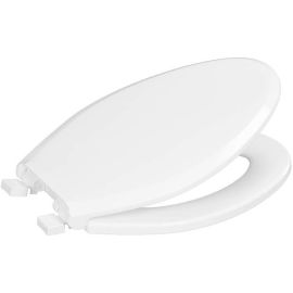 CENTOCO ELONGATED TOILET BOWL DELUXE RESIDENTIAL SAFETY-SLOW CLOSE SEAT, WHITE
