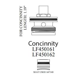 WALTER, 647140, CONCINNITI PUSH-IN SEAT