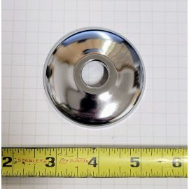 CSB, 488SCP, GENERIC 1/2" COPPER OR 5/8" OD STEEL SHALLOW ESCUTCHEON, CHROME