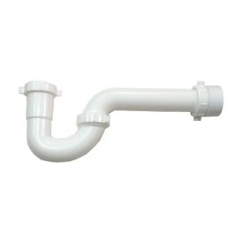CSB, 514BAG, GENERIC 1.5" PLASTIC TUBULAR "P" TRAP WITH PVC ADAPTER