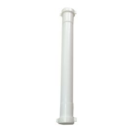 CSB, 5809, White 1 1/2" x 16" Plastic Double End Slip Joint Extension Tail Piece | NorthShoreFaucets.com