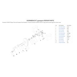 Dornbracht 9015050200090 Dornbracht Single Lever Mixer Cartridge | NorthShoreFaucets.com