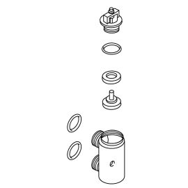 KOHLER, 21289-CP, VACUUM BREAKER BODY ASSEMBLY, CHROME