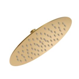 GERBER, D460076BB, 1.75 GPM DRENCH 10" ROUND SINGLE FUNCTION RAIN SHOWERHEAD, BRUSHED BRONZE