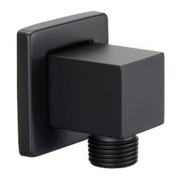 GERBER, D469059BS, SQUARE SUPPLY ELBOW, SATIN BLACK