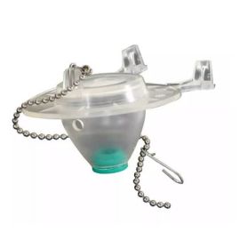 GERBER, G0099647, TIME-RATED FLAPPER WITH BEADED CHAIN AND GREEN BAFFLE