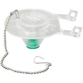 GERBER, G0099647, TIME-RATED FLAPPER W/BREADED CHAIN, GREEN BAFFLE