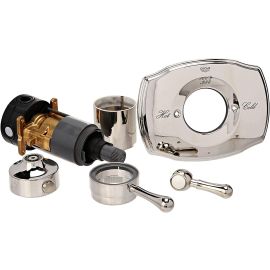 GROHE GROHFLEX AUTHENTIC DUAL FUNCTION THERMOSTATIC TRIM WITH CONTROL MODULE, POLISHED NICKEL - DISCONTINUED