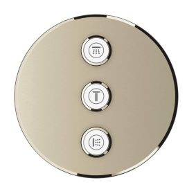 GROHE, 29122EN0, GROTHERM SMARTCONTROL TRIPLE VOLUME CONTROL TRIM, BRUSHED NICKEL