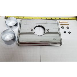 Grohe 47339000 Grohe Chrome Escutcheon For 19702/3 | NorthShoreFaucets.com