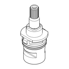 GROHE, 48202000, HEADPART 1/2" CERAMIC CARTRIDGE, RIGHT