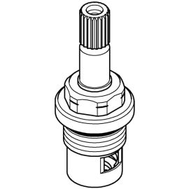 GROHE, 48244000, HEADPART 3/8", 90°, UNIVERSAL CERAMIC CARTRIDGE, LEFT