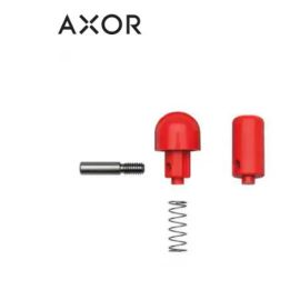 HANSGROHE, 97212000, AXOR CARTON KNOB FOR THERMOSTATIC PUSHBUTTON MIXER HANDLE, RED