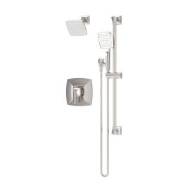 SYMMONS, S5698STNTRM, 2 GPM OAK SHOWER/HAND SHOWER TRIM WITH VERSAFLEX INTEGRAL DIVERTER, SATIN NICKEL
