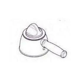 HANSGROHE, 88610820, THERMO BALANCE LEVER HANDLE, BRUSHED NICKEL