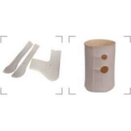 IPS CORP. SOFT ADA - COMPLIANT PVC INSULATED UNDER LAVATORY PIPING/SUPPLY COVERS, WHITE