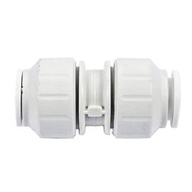 JOHN GUEST, 589486, Straight Connector/Coupler: 10mm For Central Heating Or Hot And Cold Water