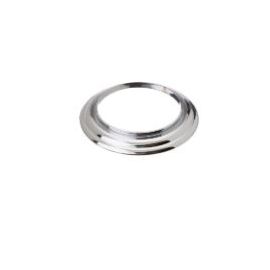JONES STEPHENS, D01050, CHROME PLATED 3-5/16" OD 2-3/8" ID DECORATIVE RING FOR TUB SPOUT AND DIVERTERS