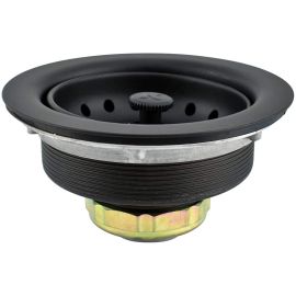 KEENEY, K5414BLK, KITCHEN SINK STRAINER, BLACK