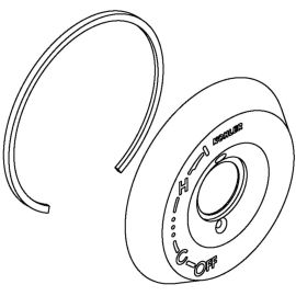 KOHLER, 1006784, ESCUTCHEON ASSEMBLY, CHROME